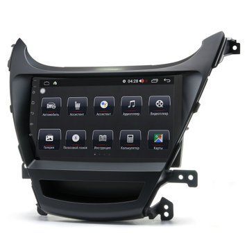 Штатна магнітола Prime-X 22-483/9B, 4+32, 4G. HYUNDAI Elantra (MD) 2014-2016 Avante (MD) 2013-2015 PX16978 фото