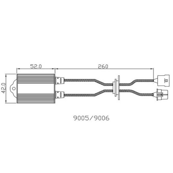 Обманки цифрові для LED ламп Prime-X CD 9005/9006/9012 PX28422 фото