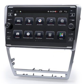 Штатна магнітола Prime-X 22-185/9K, 4+64, 4G. SKODA Octavia 2008-2013 PX17431 фото