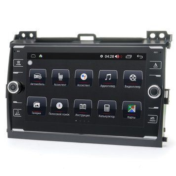 Штатна магнітола Prime-X 22-002/8K, 4+64, 4G. TOYOTA Land Cruiser Prado (120) 2002-2009 PX17536 фото