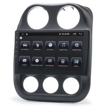 Штатна магнітола Prime-X 22-810/10B, 4+32, 4G. JEEP Compass 2011-2016 PX17039 фото