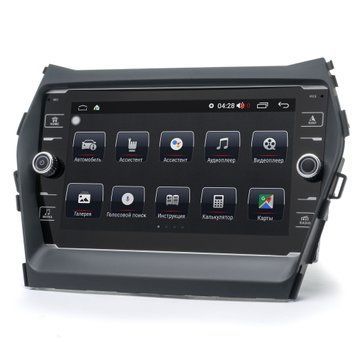 Штатна магнітола Prime-X 22-787/8K, 4+64, 4G. HYUNDAI Santa Fe 2012-2018 / ix45 2012-2018 PX17032 фото