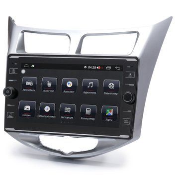 Штатна магнітола Prime-X 22-105/8K, 4+64, 4G. HYUNDAI i25 /Solaris/Verna/Accent 2010-17 PX16922 фото