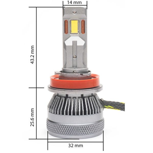 H11 (5000К) Prime-X SM Pro комплект світлодіодних ламп (2 шт.) PX28403 фото