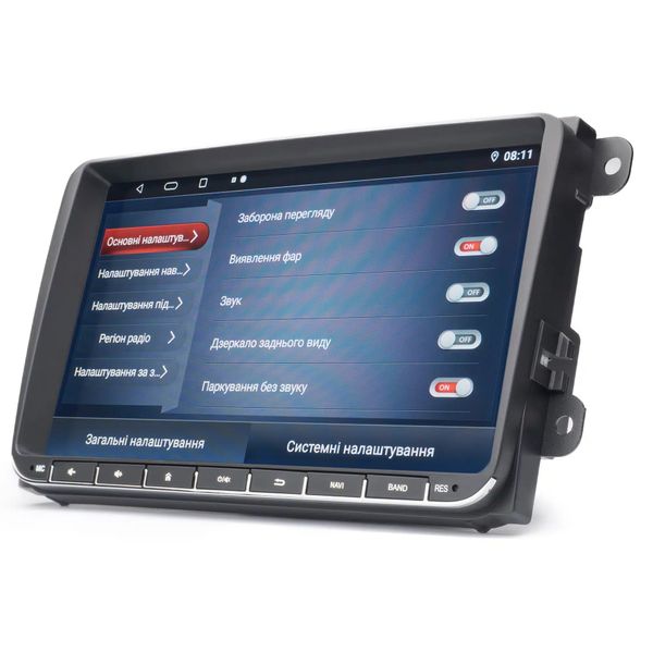 Штатна магнітола Prime-X VW 4/64 CarPlay, Qled. VOLKSWAGEN Universal, Eos (06-15), Amarok (09+), Beetle (11-19), Golf V (03-08)., Polo V (09-20)., Touran (03-15)., Golf VI (08-12)., Beetle New (97-10), Caddy (2K) (04-20), Golf Plus (05-14)., Jetta (A5) (0 PX27755 фото