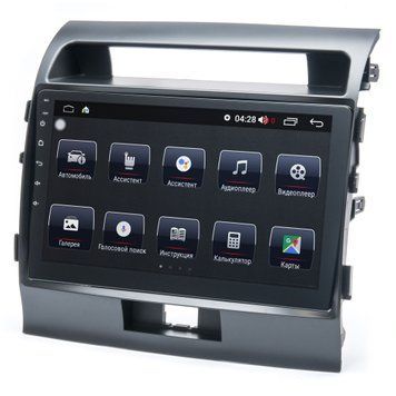 Штатна магнітола Prime-X 22-010/10M 2K, 4+64, 4G. TOYOTA Land Cruiser 200 (V8) 2008-2015 PX17619 фото