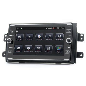 Штатна магнітола Prime-X 22-958/8K, 4+64, 4G. SUZUKI SX4 2007-2014 PX17512 фото