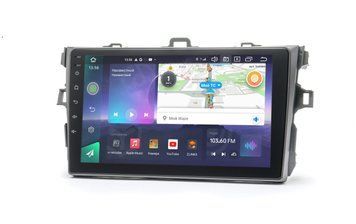 Штатна магнітола Prime-X 22-003/9G, 2+32, 4G. TOYOTA Corolla 2007-2013(сірий) PX19048 фото