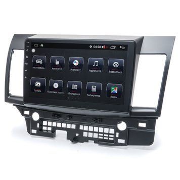 Штатна магнітола Prime-X 22-006/10M 2K, 4+64, 4G. MITSUBISHI Lancer Х 2007+ PX17234 фото