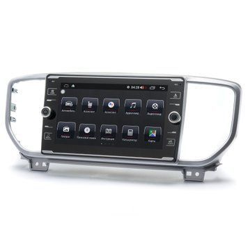 Штатна магнітола Prime-X 22-599/8K, 4+64, 4G. KIA Sportage (KM) 2008-2010 PX17119 фото