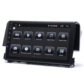 Штатна магнітола Prime-X 22-650/9B, 4+32, 4G. HONDA Civic 2016-2018 PX16897 фото