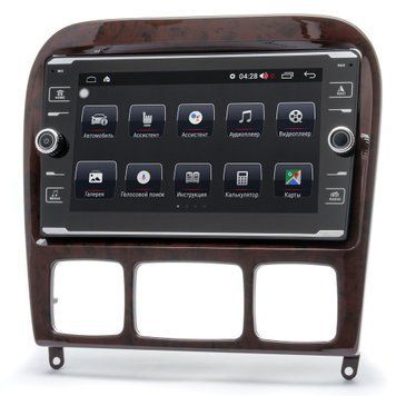 Штатна магнітола Prime-X 22-135/8K, 4+64, 4G. MERCEDES S-klasse (W220) 1998-2005 PX17225 фото