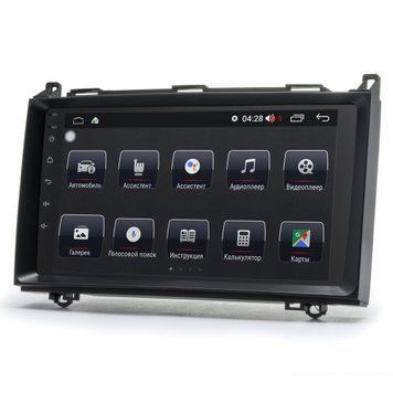 Штатна магнітола Prime-X 22-133/9M 2K, 4+64, 4G. MERCEDES A (W169) 04-12/B (W245) 05-11/Vito (W639) PX17217 фото
