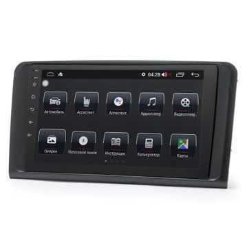 Штатна магнітола Prime-X 22-023/9M 2K, 4+64, 4G. MERCEDES GL (X164) 2006-2012/ML (W164) 2005-2012 матова PX17203 фото